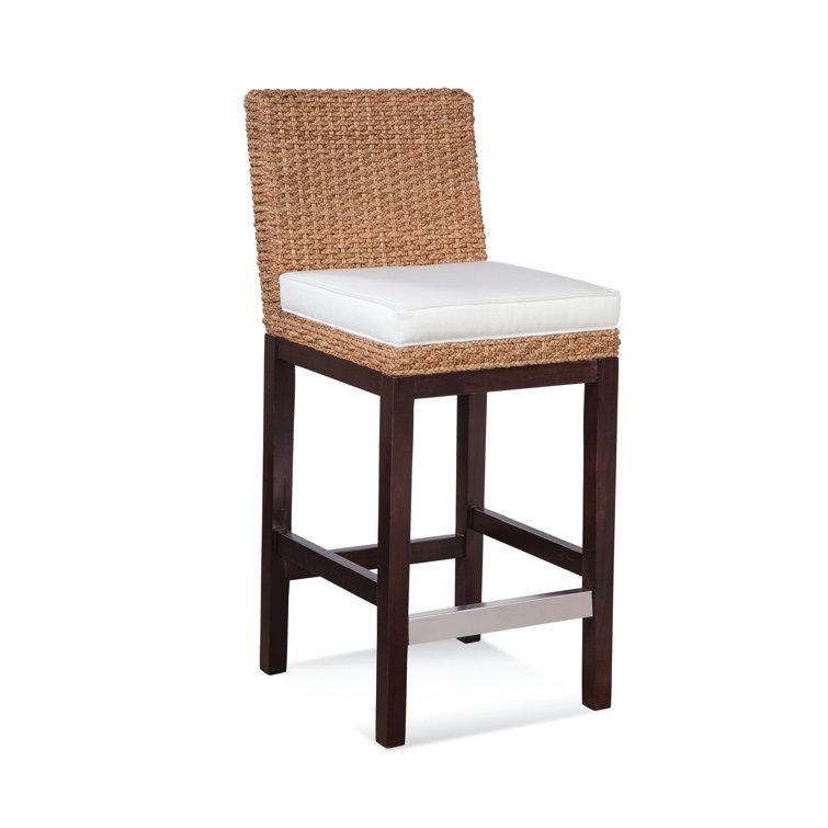 Braxton Culler Seagrass Top Counter Stool Wayfair
